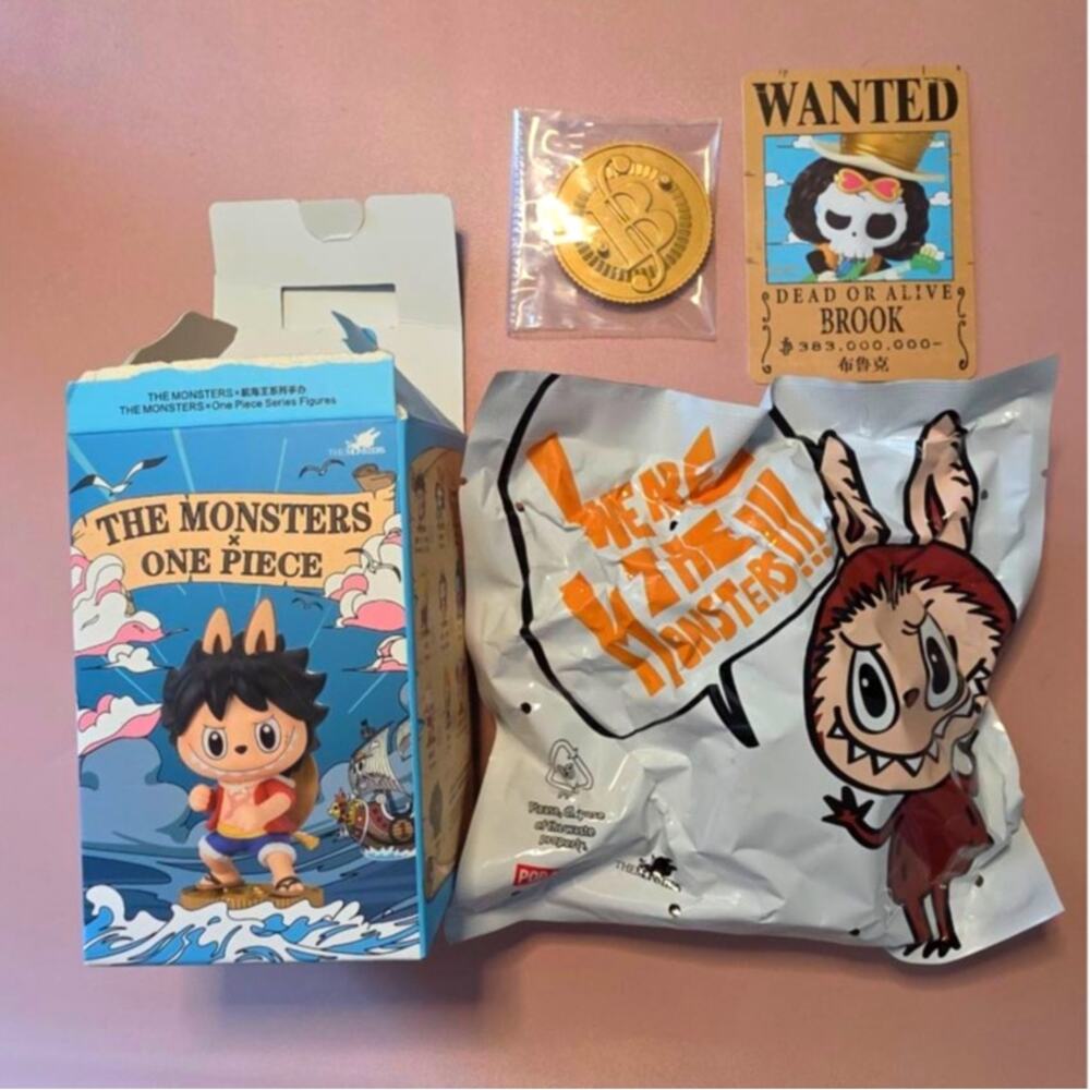 *BROOK CONFIRMED* POP MART THE MONSTERS × One Piece Series Figures